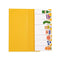 opened set of 8 picnic themed sticky tab notes