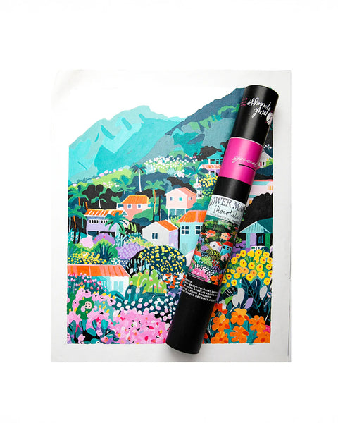 Flower Market Paint By Numbers - Honolulu – ban.do