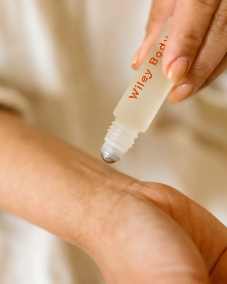 model using balance body roller