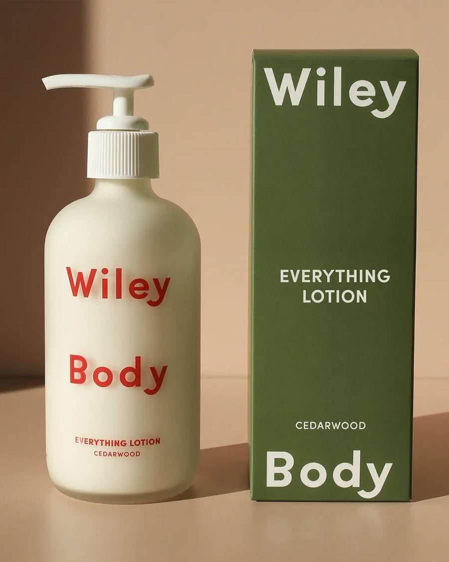 cedarwood everything lotion and box