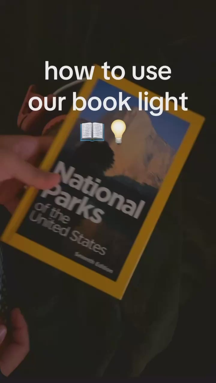 model showing how 'do not disturb' booklight