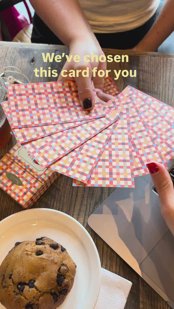 we've chosen this card for you inquiry deck
