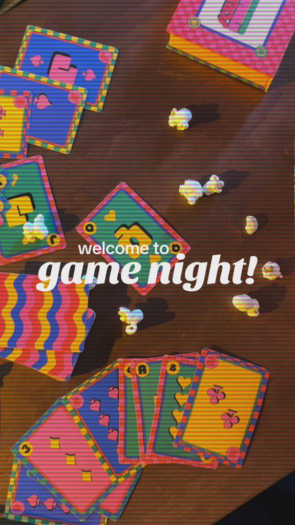 showcasing game night with various ban.do games