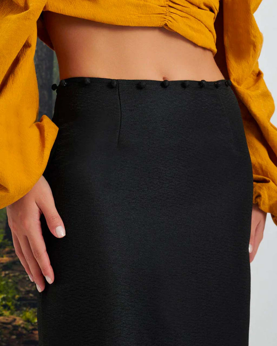 skirt with detail shot of waistband
