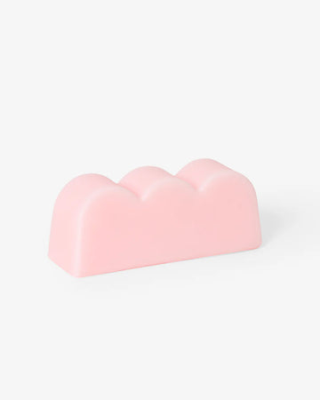 light pink bumpy soap