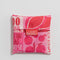packaged standard baggu with hot pink ground and  all over print
