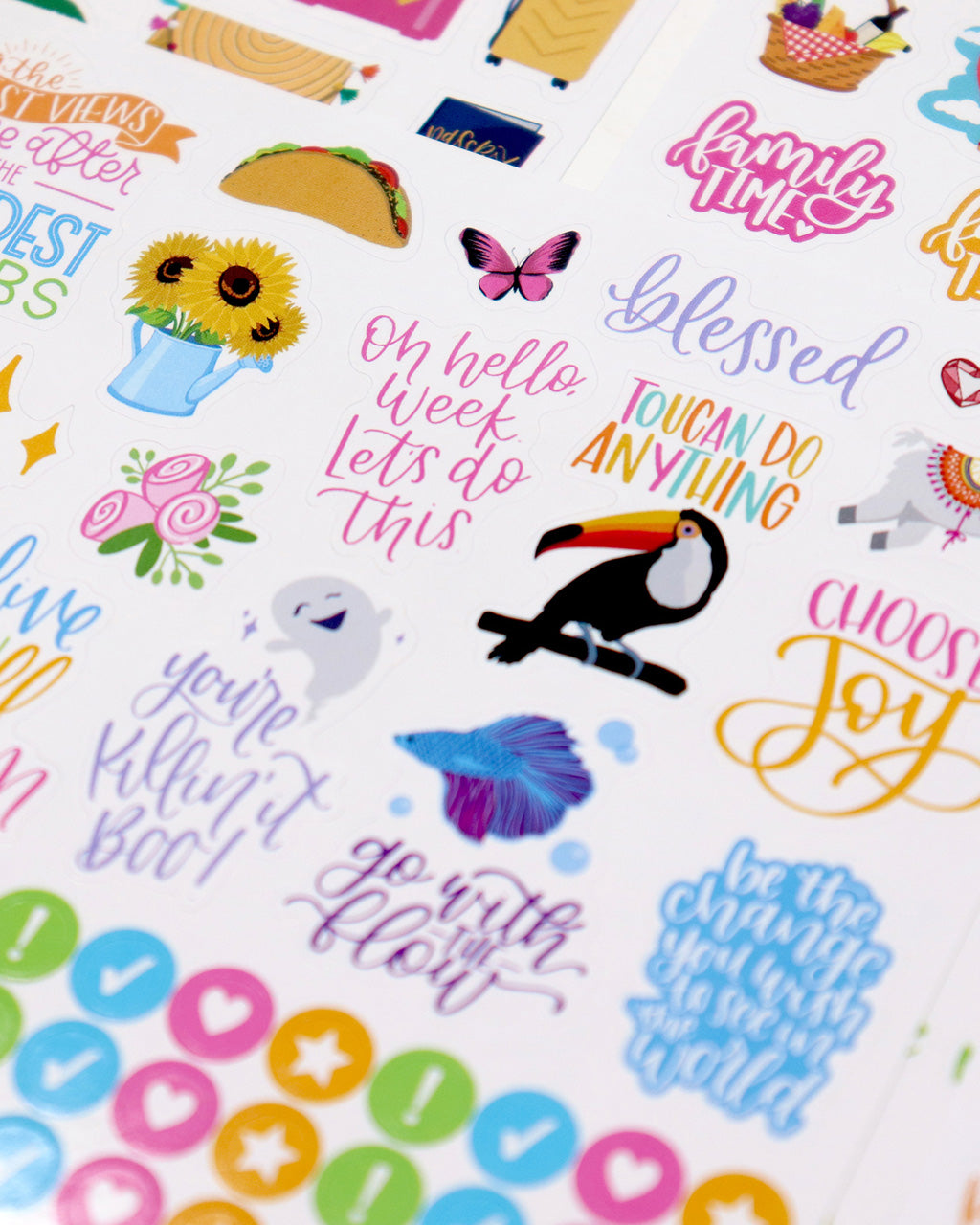 Classic Planner Stickers ban.do