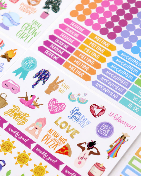Classic Planner Stickers ban.do