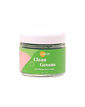 clean greens purifying face mask: 1 oz.