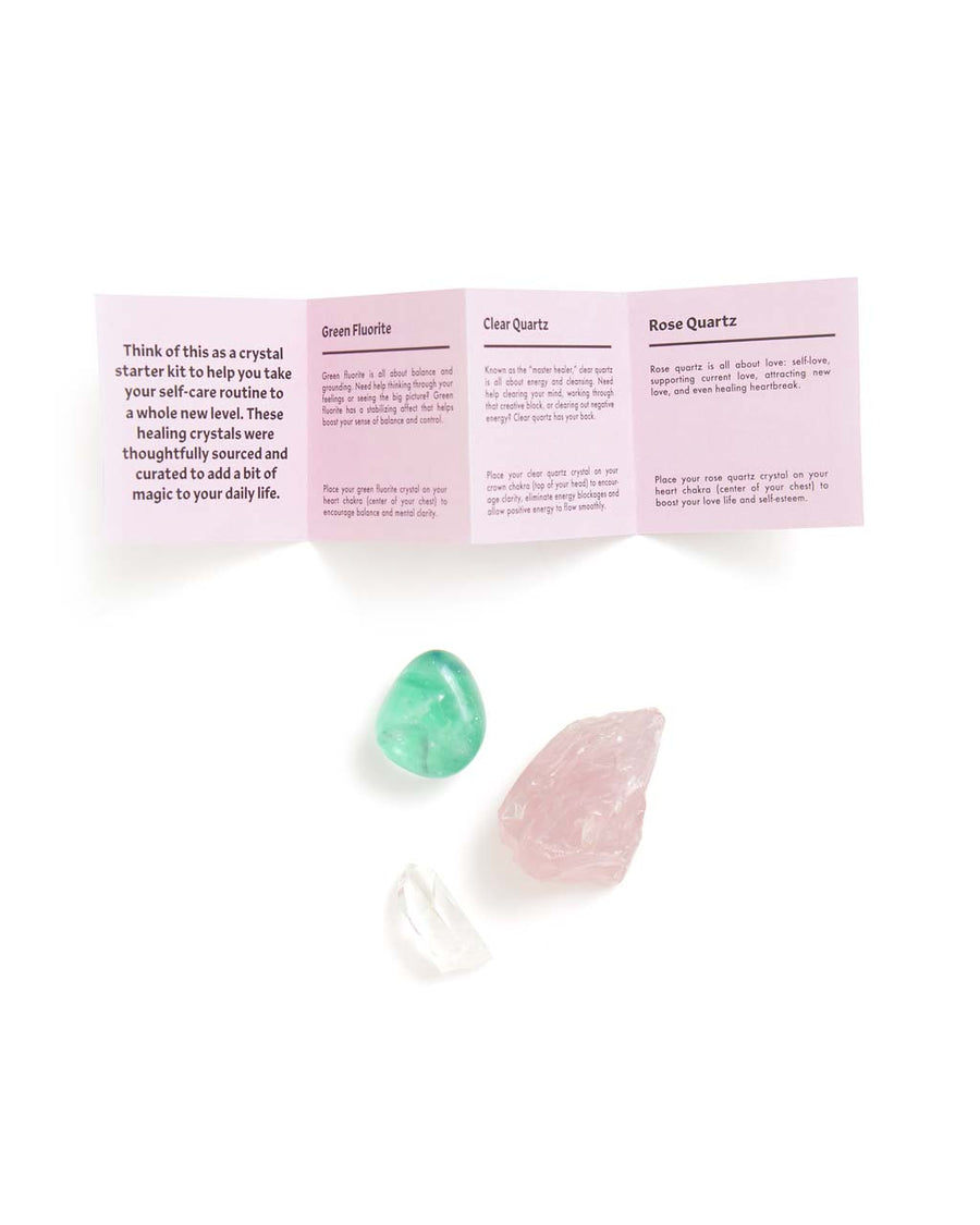 This Crystal Set comes in an acrylic case with crystal information insert. 