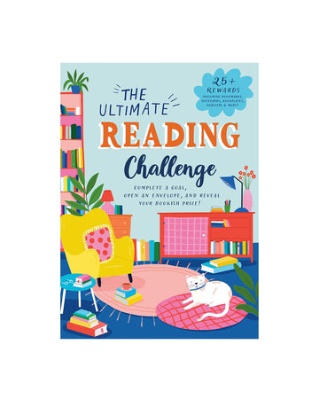 the ultimate reading challenge: complete a goal, open an envelope, and reveal your bookish price!