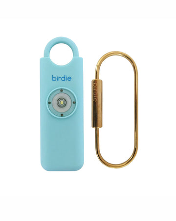 aqua personal safety device with brass clip for easy accessibility