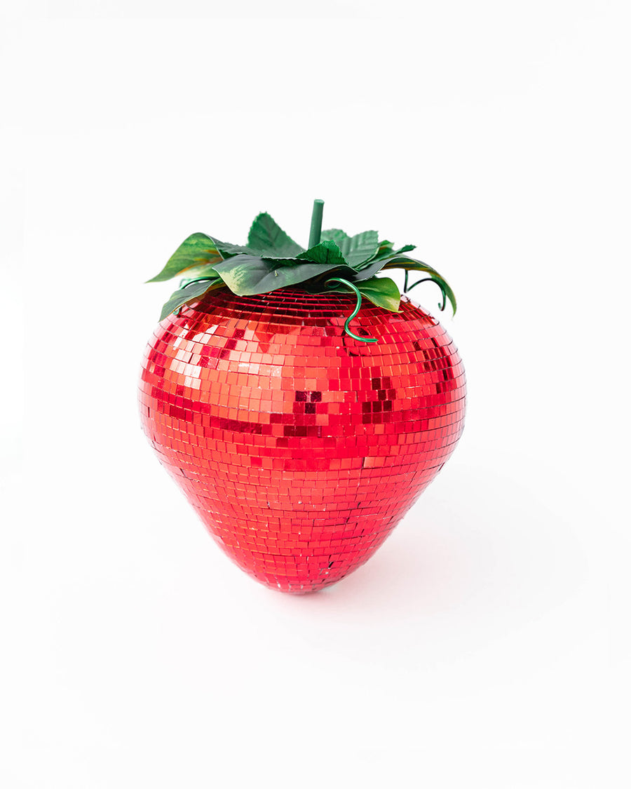 strawberry disco mosaic decor
