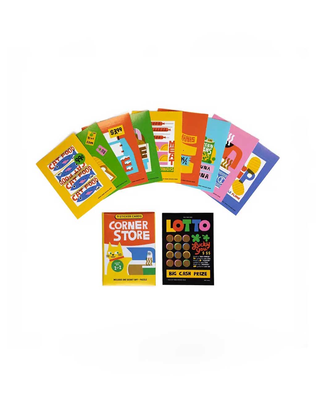 Corner Store Sticker Card Pack - Pack 2 – ban.do