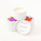 100ml natural soy wax + essential & fragrance oils. burn time-20hrs.