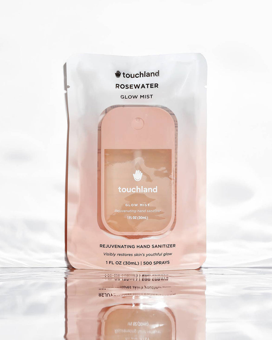 packaged rosewater glow mist - rejuvenating hand sanitizer 
