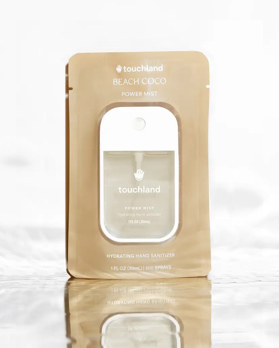 packaged beach coco hand sanitizer 