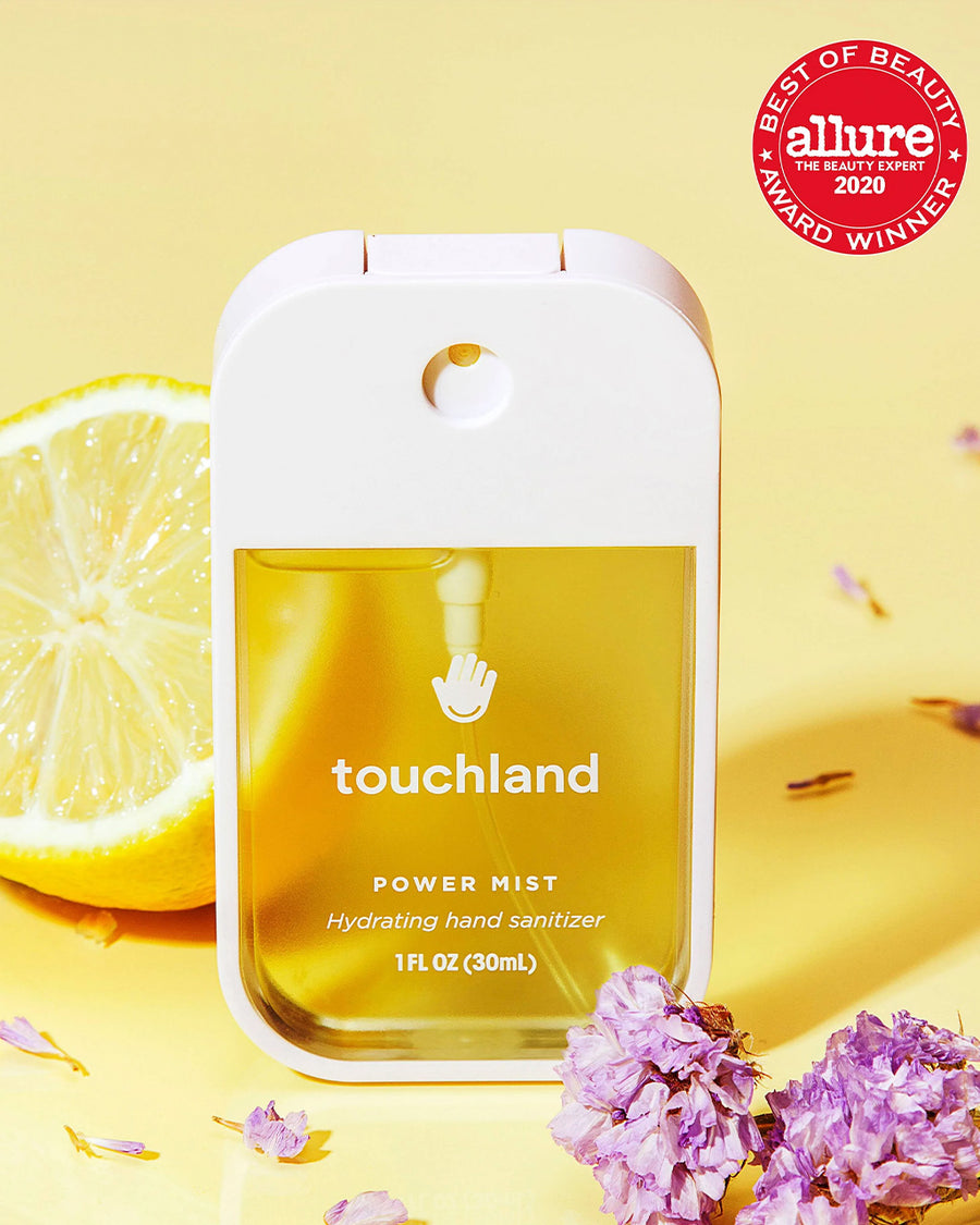 touchland lemon lime spritz power mist hydrating hand santizer: 2020 allure best of beauty award winner