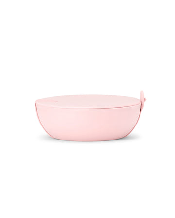 plastic porter bowl in blush