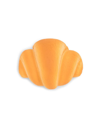 Croissant shaped stress ball
