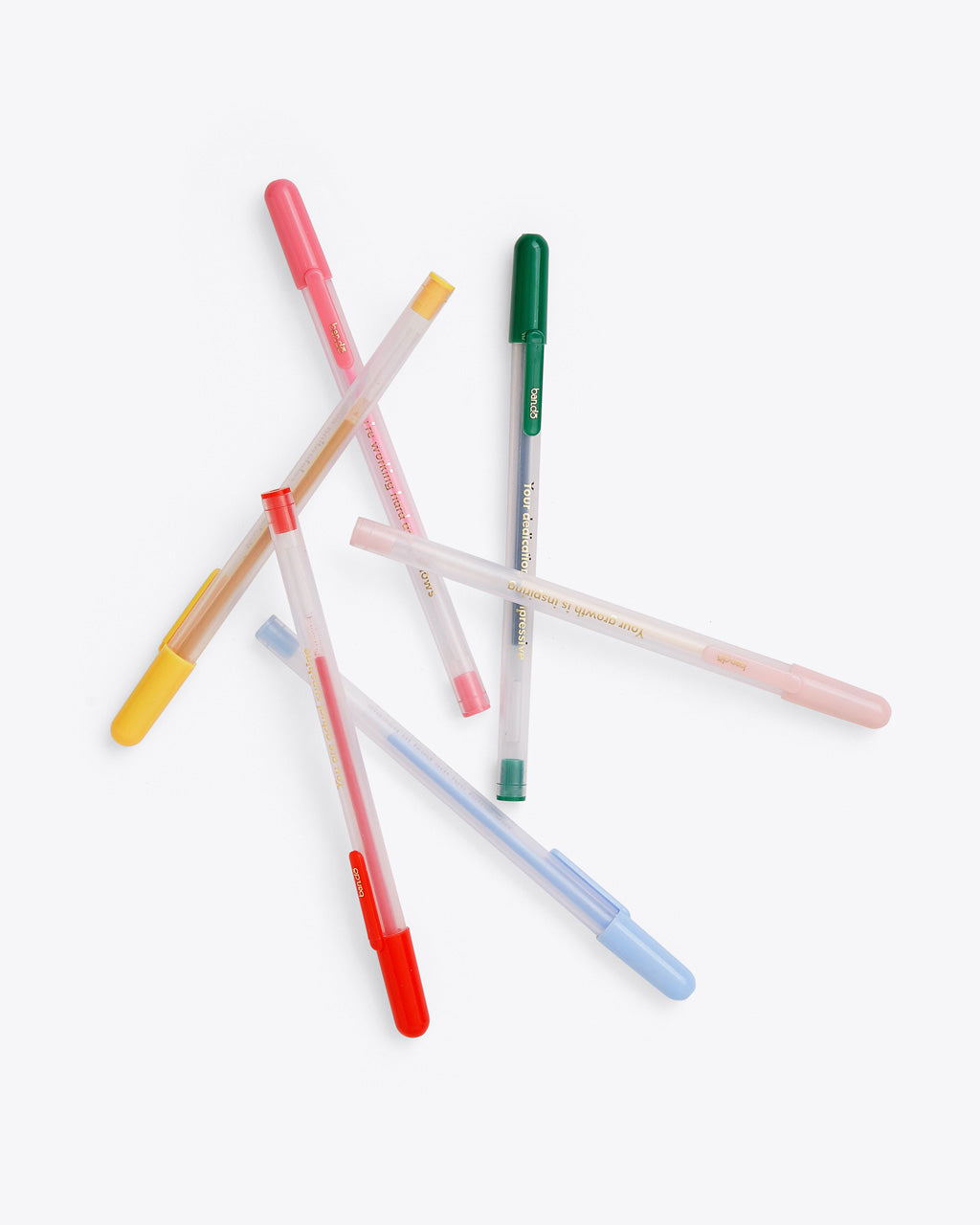 Write On! Gel Pen Set Compliments ban.do