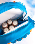 inside of bag with drink cans