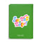 backview of green passport holder with colorful 'see y'all later! 