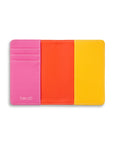 inside pink, orange, and yellow colorblock 
