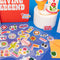 editorial image of set of 5 sheets of assorted puffy stickers on sheet