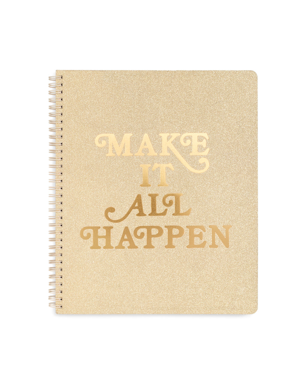 Rough Draft Large Notebook | Make It Happen | ban.do