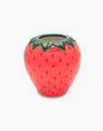 vase shaped like strawberry