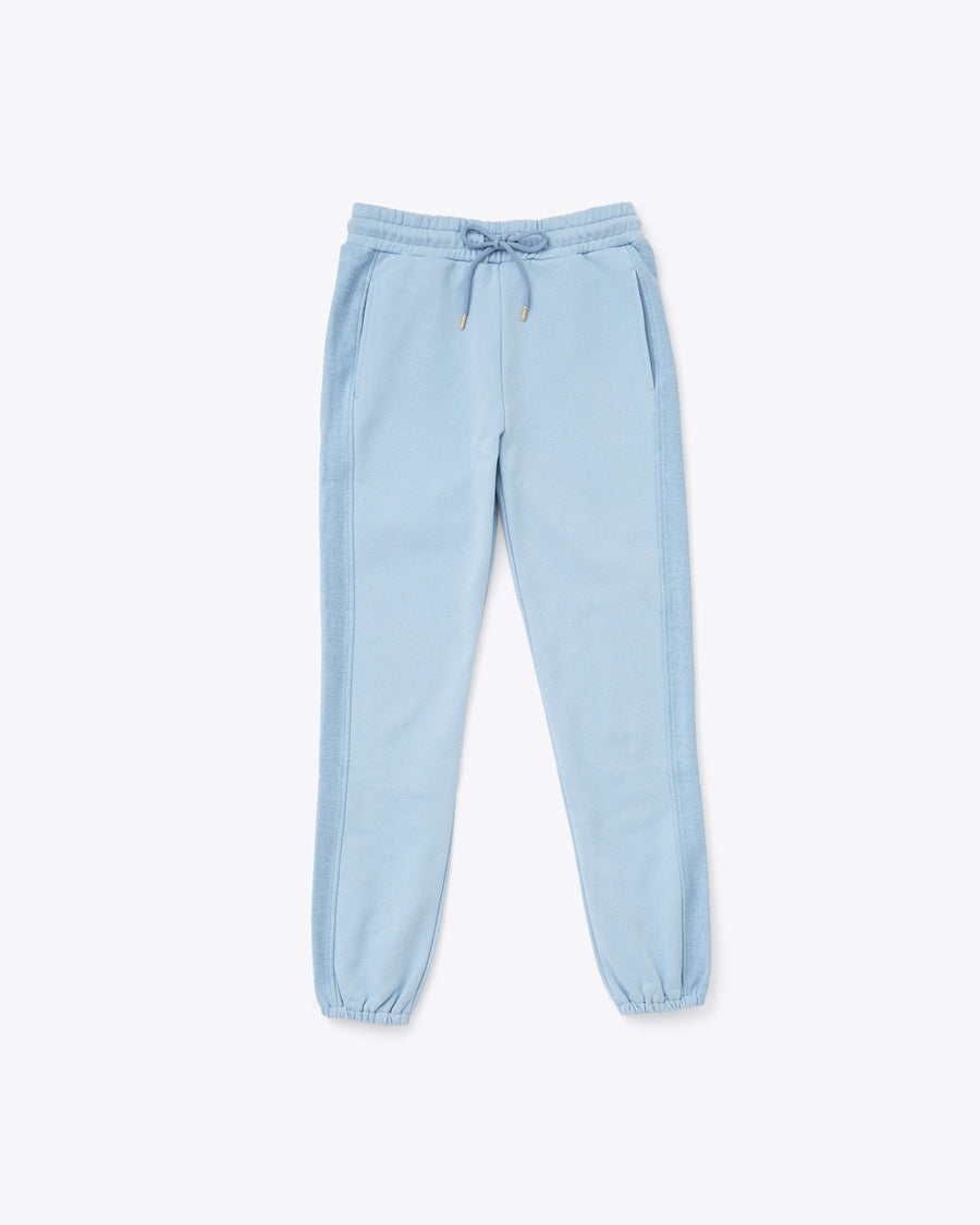 light blue classic sweatpants