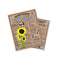 sunflower seed grow kit information card
